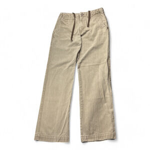 Vintage Plugg Pants Mens 30x31 Brown Herringbone Y2K 90s Jeans Skate Streetwear